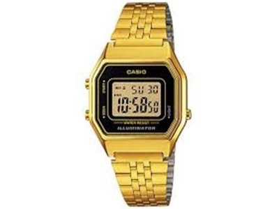 Photo of Casio Retro Gold Tone Digital Ladies Watches