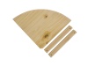 Wildberry 400 X 400 Corner Shelf Kit-Pine Photo