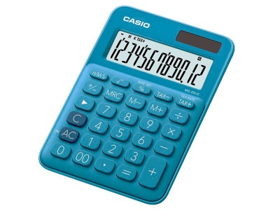 Photo of Casio Desktop Calculator Blue