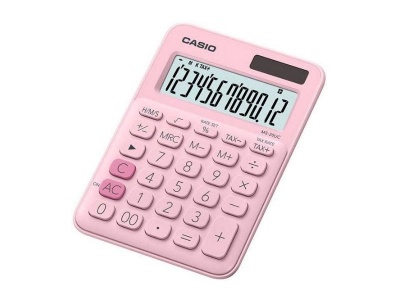 Photo of Casio Desktop Calculator Pink