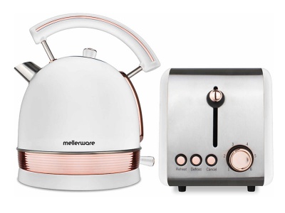 Photo of Mellerware Pack 2 Piece Set Stainless Steel Kettle And Toaster