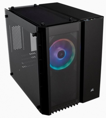 Photo of Corsair Crystal series 280X RGB Black micro-ATX PC case