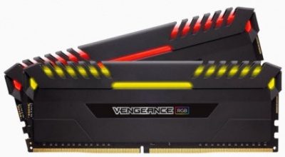 Photo of Corsair Vengeance RGB Pro 32Gb DDR4-3200 CL16 1.35v Desktop Memory Module with black heatsink