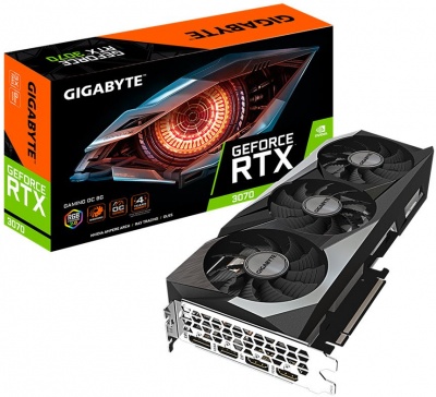 Photo of Gigabyte GeForce RTX 3070 Gaming OC 8G 8Gb 256bit DDR6 Graphics Card