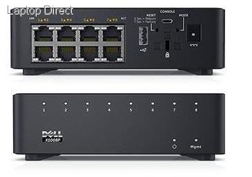 Photo of Dell X1008P web managed 8X 1GBE POE ports
