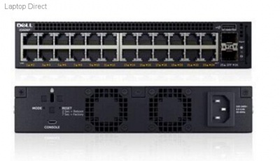 Photo of Dell X1026P web managed 24X 1GBE and 2X 1GBE SFP ports
