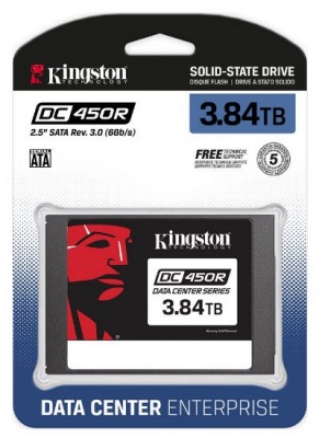 Photo of Kingston Enterprise Data Center DC450R 960Gb 2.5" SATA3 3D TLC Solid State Drive