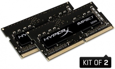 Photo of Kingston HyperX Impact Black 64Gb DDR4-2400 CL14 1.2V Notebook Memory Module