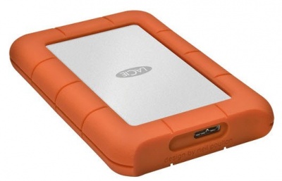 Photo of LaCie 5TB Rugged Mini USB 3.0 external portable Hard Drive
