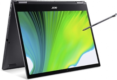 Photo of Acer Spin 5 SP513-54N 10th gen Notebook Tablet Intel i5-1035G4 1.1GHz 8GB 512GB 13.5" Iris Plus BT Win 10 Home