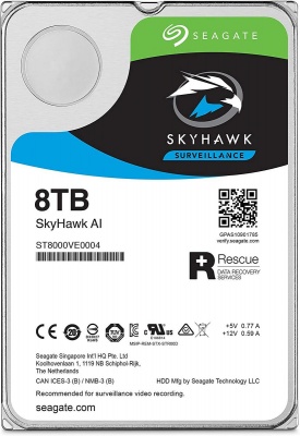 Photo of Seagate Skyhawk AI 8TB 3.5'&#039; 7200rpm SATA Surveillance Hard Disk Drive