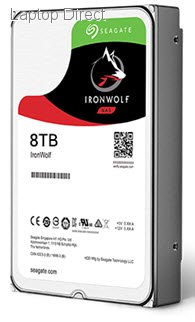 Photo of Seagate Ironwolf 8TB 3.5" 5400rpm 256MB Cache SATA3 6Gb/s NAS Hard Disk Drive