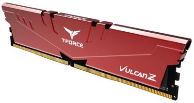 Photo of Team T-Force Vulcan Z 64GB kit DDR4-3200 CL16 1.35V 288 pin DIMM Memory Red