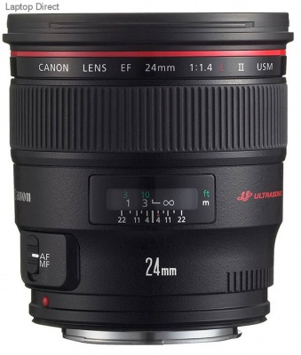 Photo of Canon EF 24 mm f 1.4L 2 USM Camera Lens