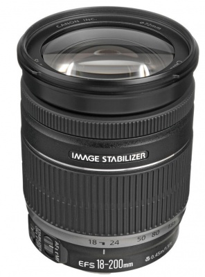Photo of Canon EF-S 18 - 200 mm F 3.5 - 5.6 IS lens