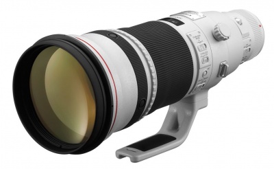 Photo of Canon EF 500 mm f 4.0 L IS USM Mk 2 camera lens