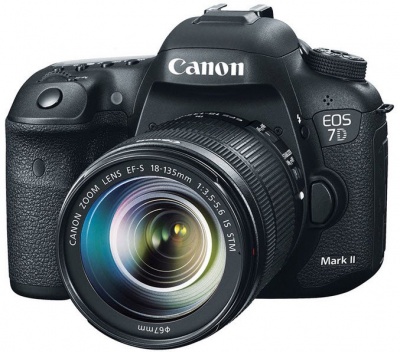 Photo of Canon EOS 7D Mk 2 20MegaPixel Digital Camera with EF-S 18-135mm IS STM Lens - WiFi Bundle
