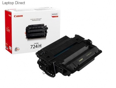 Photo of Canon 724H High Yeild Black Laser Toner Cartridge