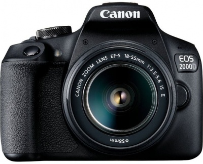 Photo of Canon EOS 2000D 24 MegaPixel Digital Camera with EF-S 18-55mm f/3.5-5.6 IS 2 Lens