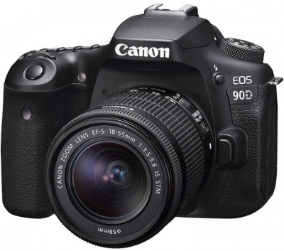 Photo of Canon EOS 90D 32.5MegaPixel Digital Camera with EF-S 18-55 f3.5-5.6 IS STM Lens