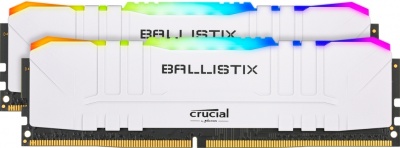 Photo of Crucial Ballistix RGB 32GB kit DDR4-3200 CL16 1.35V Desktop Gaming Memory - White