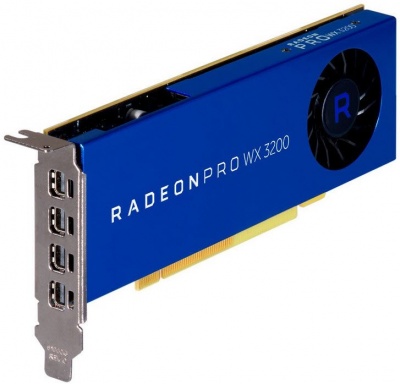 Photo of AMD Firepro/Radeon Pro WX3200 4Gb GDDR5 128bit Professional Card