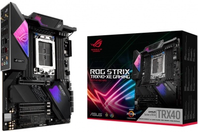 Photo of Asus ROG Strix TRX40-XE Gaming TRX40 TRX40 Chipset AMD Ryzen sTRX4 Socket Motherboard