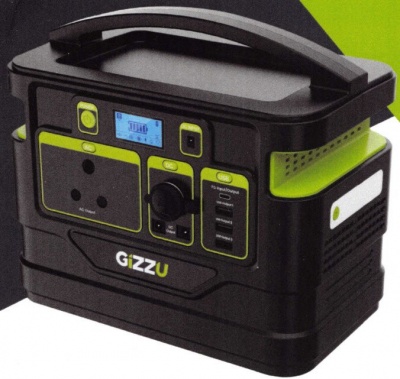 Photo of Gizzu 518Wh Portable Power Station 2 x 3 Prong SA Plug Point