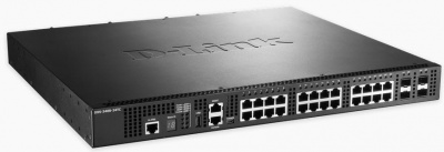 Photo of D Link D-Link DXS-3400-24TC 20-port 10GBASE-T & 4-port 10GBASE-T/SFP combo Lite L3 Stackable Managed Switch