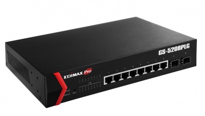 Photo of Edimax 8 Port Gigabit PoE Websmart Switch with 2x SFP Slots