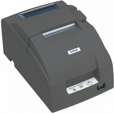 Photo of Epson TM-U220BE Impact Receipt Printer Dark Grey with Ethernet