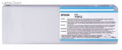 Photo of Epson T5912 Singlepack Cyan Ink Cartridge