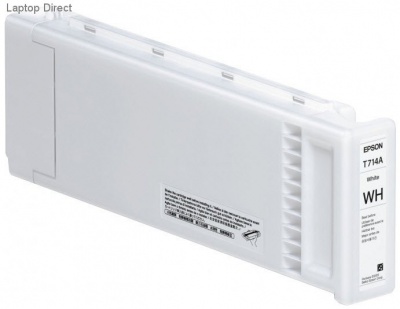 Photo of Epson T714A Singlepack UltraChrome GSX White Ink Cartridge