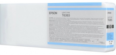 Photo of Epson C13T636500 9900 Light Cyan UltraChrome HDR 700 ml Ink Cartridge