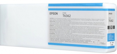 Photo of Epson C13T636200 9900 Cyan UltraChrome HDR 700 ml Ink Cartridge