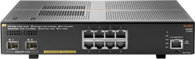 Photo of HP HPE Aruba Switch 2930F 8x Gigabit PoE ports & 2x SFP ports