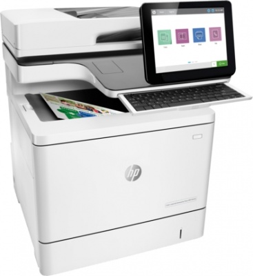 Photo of HP Colour LaserJet Enterprise Flow MFP M578c multifuntion A4 Printer Print Copy Scan Fax USB LAN