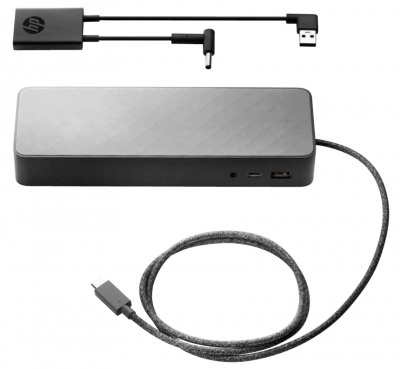 Photo of HP USB-C Universal Dock 4.5mm and USB Dock Adapter Bundle SA