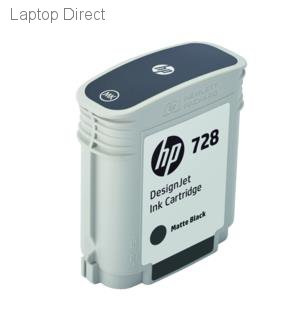 Photo of HP 728 300-ml Matte Black DesignJet Ink Cartridge