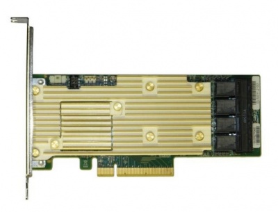 Photo of Intel Tri-Mode SAS / SATA / PCIe Full-Featured 16 port RAID Adapter