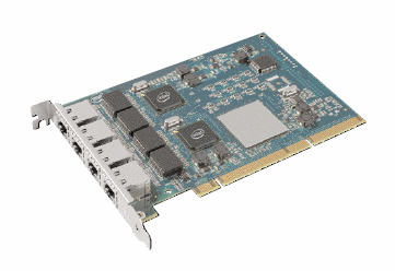 Photo of Intel pwla8494gt Quad-Gigabit LAN server adapter PCI-X only - OEM pack
