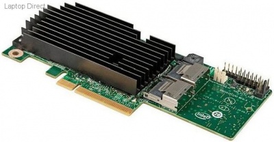 Photo of Intel Pompano 4-CHANNEL 6GBps SAS RAID 1024MB Cache Memory PCIe.