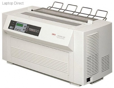 Photo of OKI ML 4410 dot matrix 9 pin printer