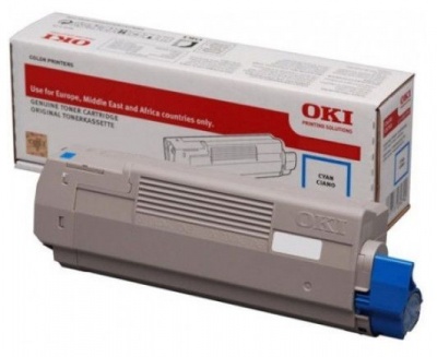 Photo of OKI Cyan Laser printer Toner cartridge 6000 page yield