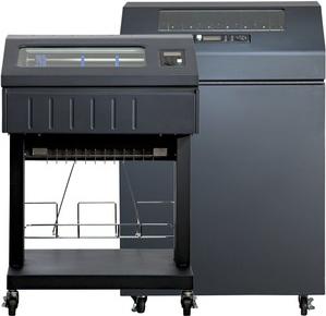 Photo of OKI MX8100 MX series printing technology Line Impact Dot Matrix Printer Cabinet Ethernet EUR