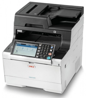 Photo of OKI ES5473dn A4 Colour Laser Multifunction Printer with Fax