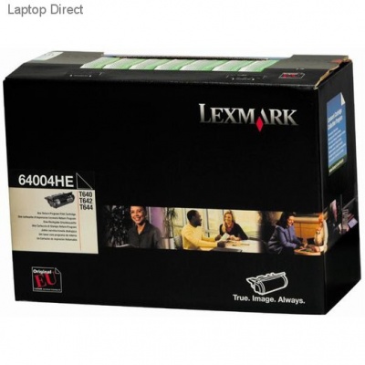 Photo of Lexmark Mono Laser Toner for T640 / T642 / T644 LABEL Return Program Print Cartridge
