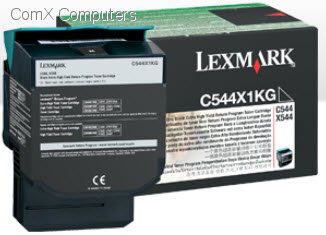 Photo of Lexmark C544; X544 BLACK EXTRA HIGH YIELD TONER CARTRIDGE