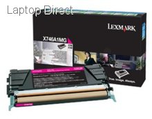 Photo of Lexmark C746 C748 Magenta Return Program Toner Cartridge