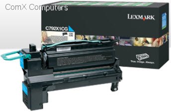 Photo of Lexmark C792 Cyan Extra High Yield Return Program Print Cartridge